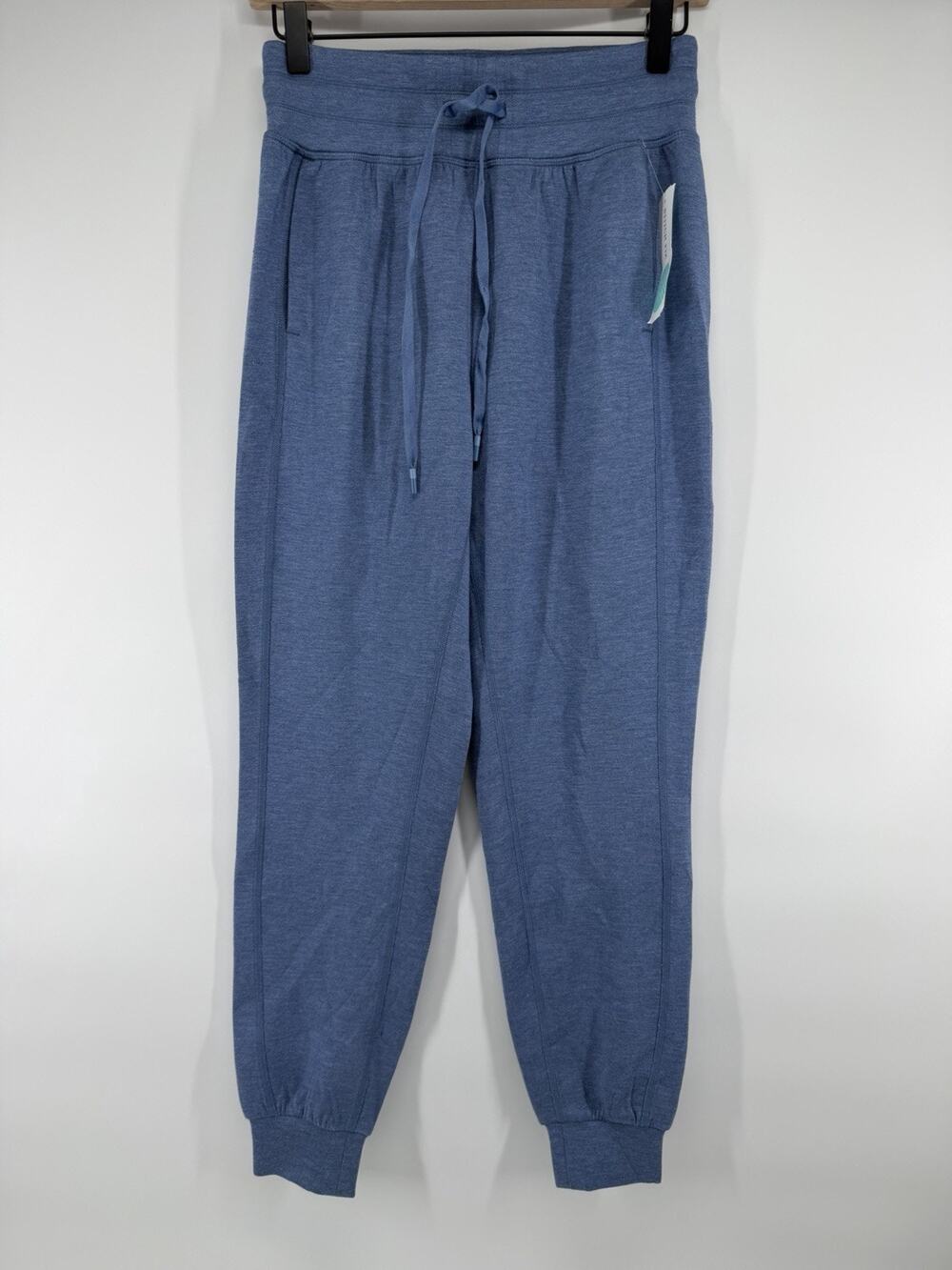 Travis Mathew Jogger Pants Womens Small Black Modal Skyloft Soft Tie Sweat Gym